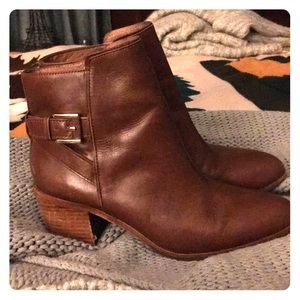 Louise Et cie leather camel ankle boots 8